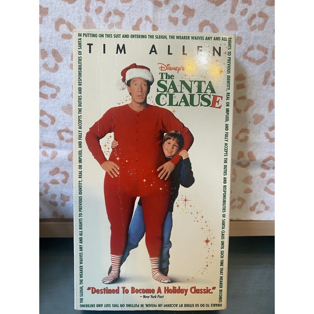 The Santa Clause VHS Christmas Classic Video Tape